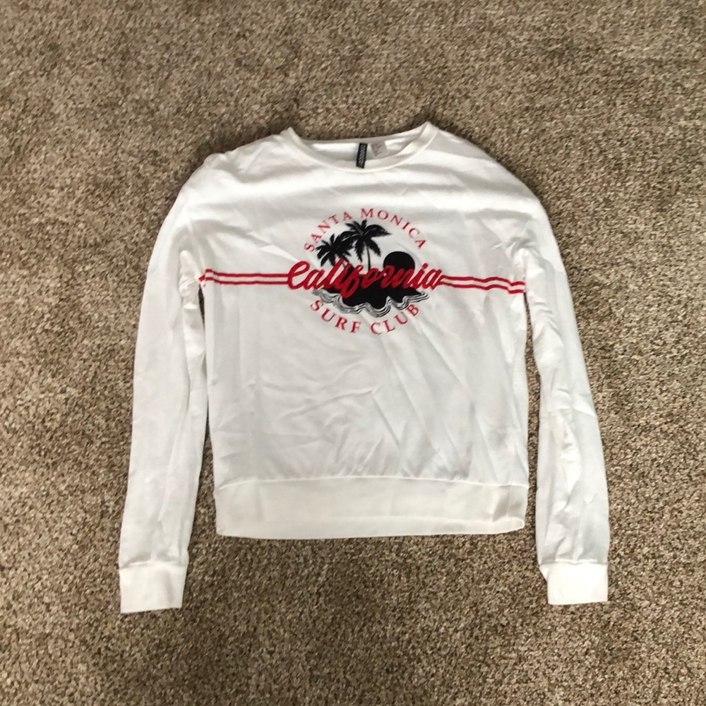Santa Monica California long sleeve tee